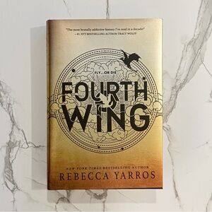 Fourth Wing by Rebecca Yarros – Hardcover (Like New)